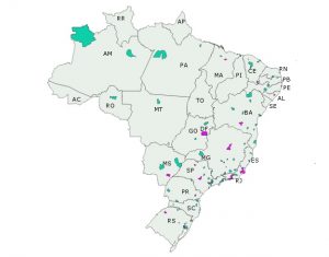 Mapa da Inovação e Criatividade na Educação Básica, do MEC. Créditos: divulgação